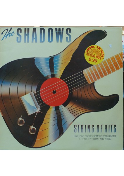 The Shadows String Of Hits, Portugal,rock & Roll, Pop Rock, Classic Rock 1979 Lp