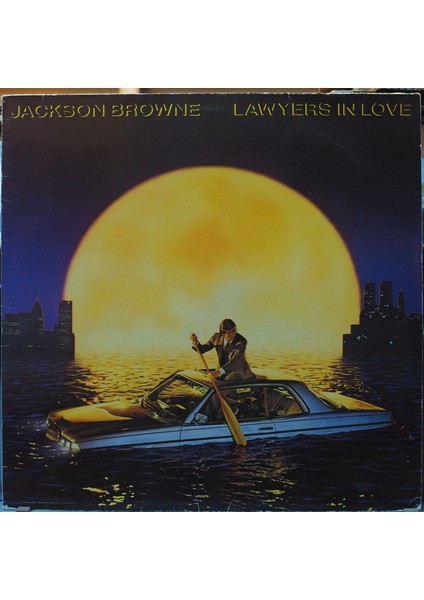 Jackson Browne,lawyers In Love,almanya Baskı 1983 Lp