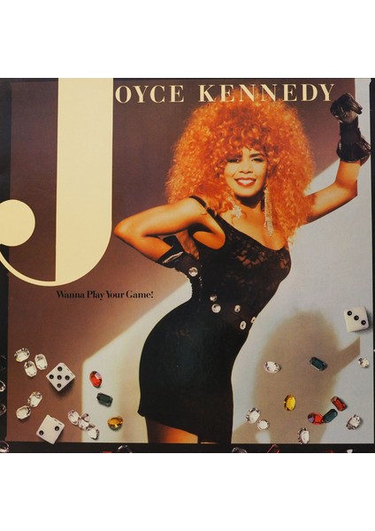 Joyce Kennedy Wanna Play Your Game! 1985 Lp