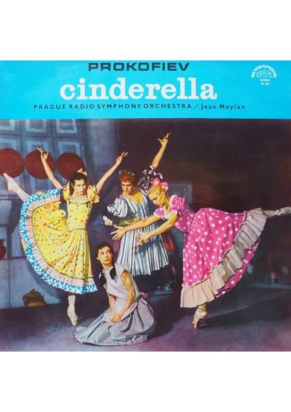 Prokofiev*cinderella,çekoslavakya Baskı 1962 Lp