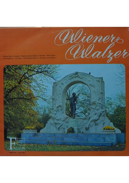 Wiener Walzer,orchester , Wiener Walzer Germany Baskı 1977 Lp