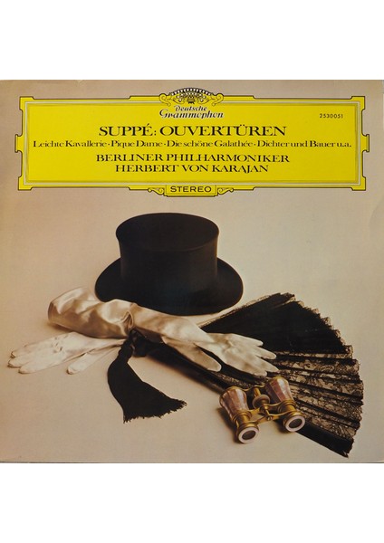 Suppé Berliner Philharmoniker, Herbert Von Karajan ?ouvertüren Leichte Kavallerie·piq 1970 Lp