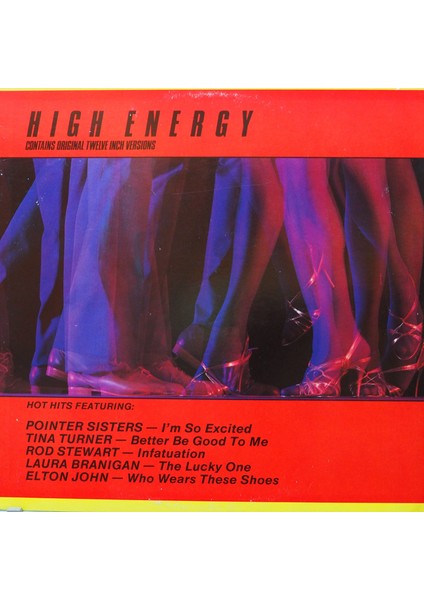 High Energy,amerika Baskı 1970 Lp