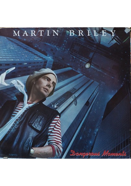 Martin Briley ,dangerous Moments,almanya Baskı 1984 Lp