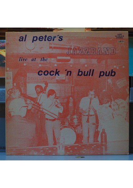 Al Peter's Jazzband,live At The Cock 'n Bull Pub,canada Baskı 1972 Lp