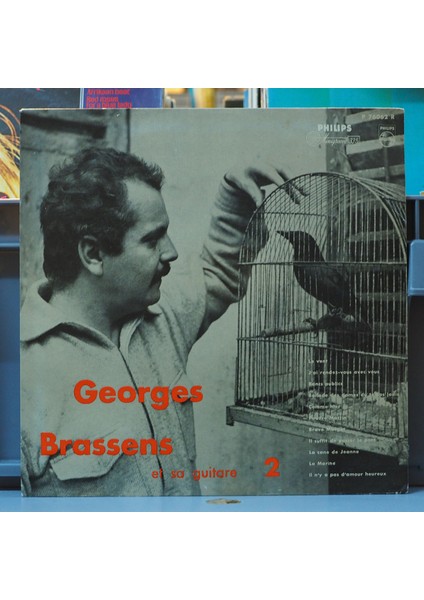 Georges Brassens,no. 2,hollanda Baskı 1955 Lp