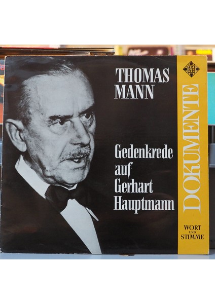 Thomas Mann Gedenkrede Auf Gerhart Hauptmann,almanya Baskı Lp
