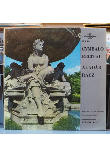 Aladár Rácz*yvonne Rácz*cymbalo Recital, Macaristan Baskı 1956LP