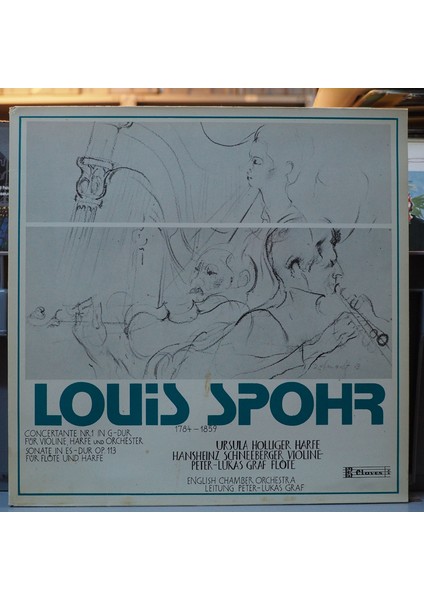 Louis Sphor Concertane Nr1 ,ingiltere Baskı 1985 Lp