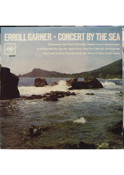 Erroll Garner Concert By The Sea 1965 Lp