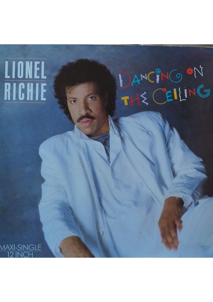 Lionel Richie,dancing On The Ceiling,almanya Baskı 1986 Lp