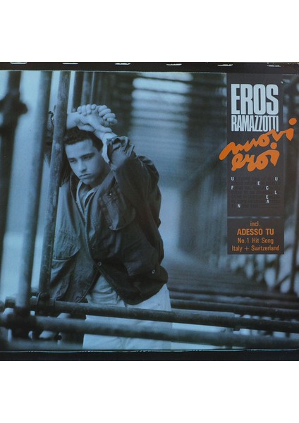 Eros Ramazzotti,nuovi Eroi',almanya Baskı 1986 Lp