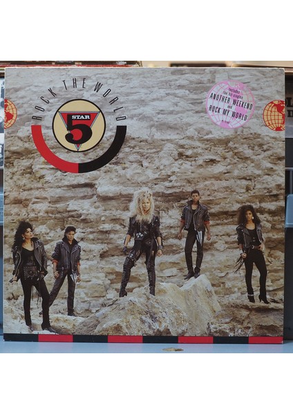 5 Star*rock The World,almanya Baskı 1988 Lp