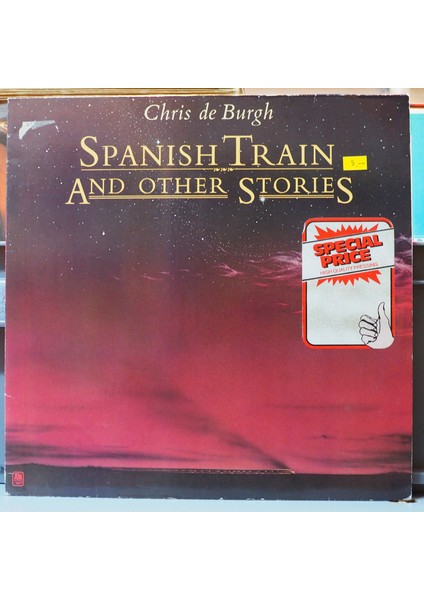 Chris De Burgh,spanish Train And Other Stories,almanya Baskı 1985 Lp