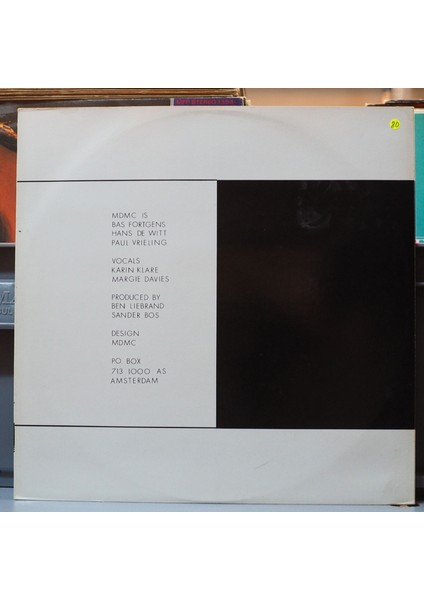 M.d.m.c.,how About It,hollanda Baskı 1983 Lp