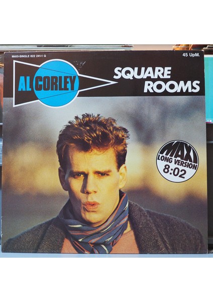 Al Corley,square Rooms,almanya BASKI1984 Lp