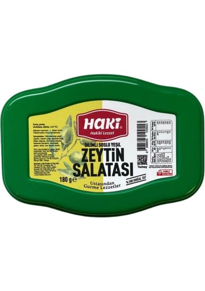 Soslu Yeşil Zeytin Salatası 3'lü Avantaj Paketi