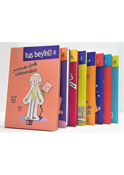 Tuş Beyinli Serisi 8 Kitap