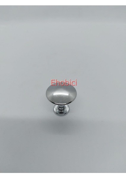 Düz Krom Düğme Kulp