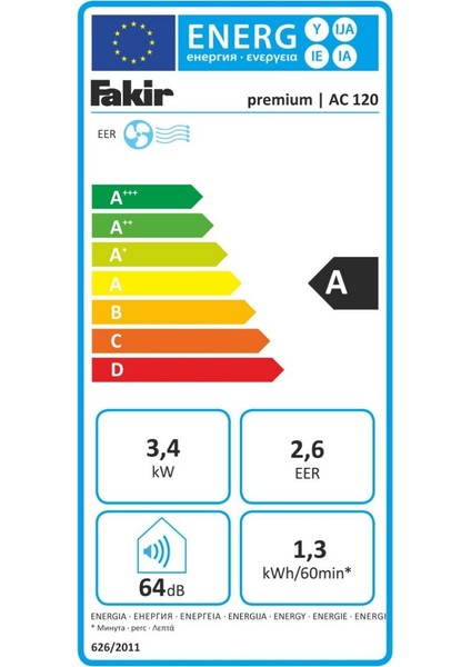 Premium AC 120/12000 BTU Mobil Klima/Air Conditioner