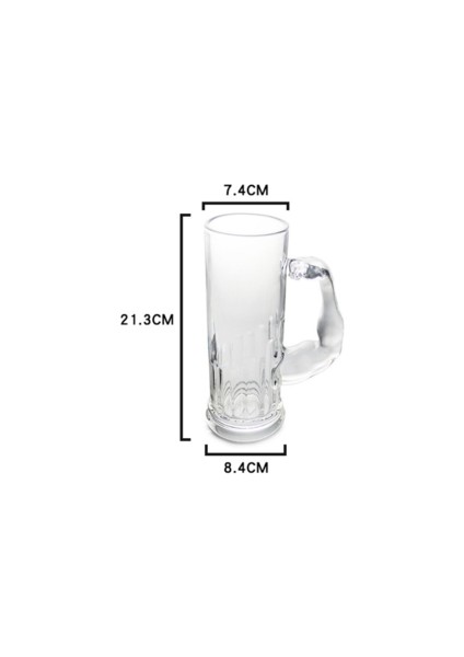 Uygun Saplı Bira Bardağı, Yaratıcı Cam Kişiselleştirilmiş Aile Toplantıları Aracı (Yurt Dışından)