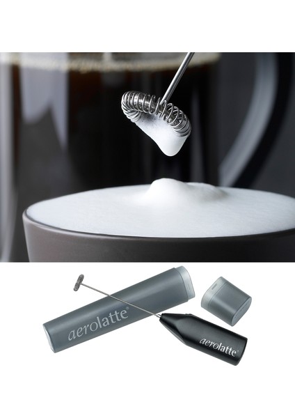 Kahve / Süt Köpürtücü, To-Go Saklama Tüplü