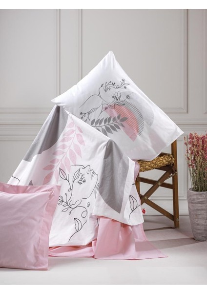 Human&women Çift Kişilik Nevresim Takımı Pretty Pembe fiyatları