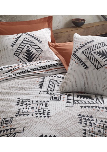 Etnich Nevresim Takımı Çift Kişilik Lenuta Tarçın fiyatları