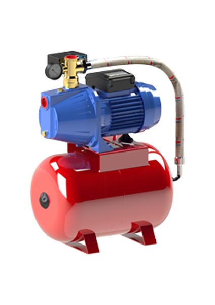 Impo Jet 1,5hp Monofaze 50LT Paket Hidrofor