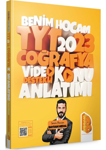 Benim Hocam Yayınları  TYT 2023 Coğrafya Video Destekli