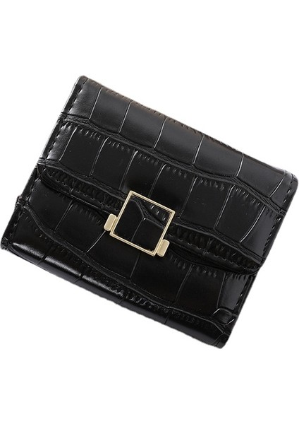 Retro Timsah Desenli Cüzdan Çok Fonksiyonlu Kartlık Kredi Kartı Kılıfı (Yurt Dışından)