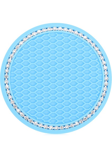 Pvc Araba Altlığı Glitter Akrilik Elmas Kaymaz Altlık Araç Iç Aksesuarları (Yurt Dışından)