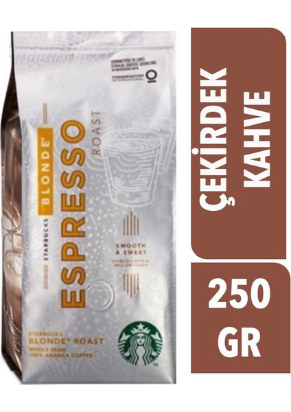 Blonde Espresso %100 Arabica Çekirdek Kahve 250 gr