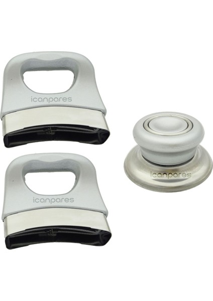 Tencere Tava ve Sahan Uygun Sap Kulp Tutamak Seti 3 Lü