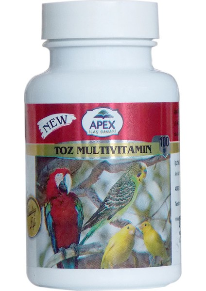 Keklik Toz Multivitamin - 100GR