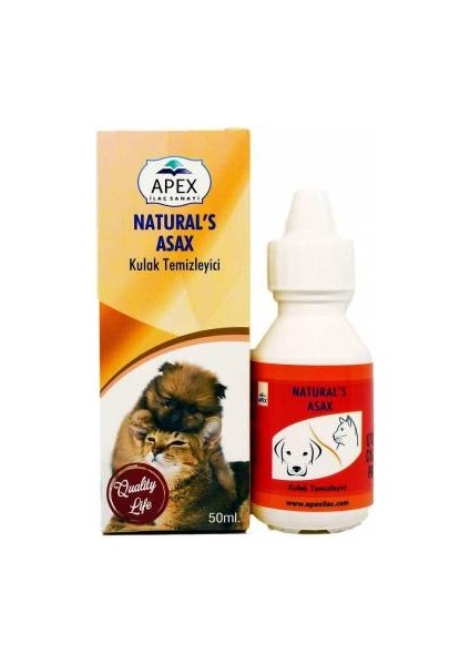 Kedi Kulak Temizleyici - Apex Naturals Asax