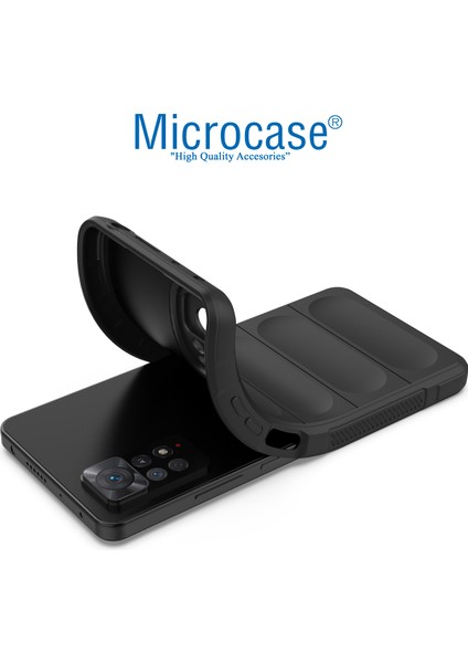 Xiaomi Poco X4 Pro 5g Miami Serisi Darbeye Dayanıklı Silikon Kılıf - Koyu Gri