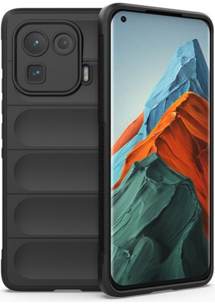 Xiaomi Redmi 10C Miami Serisi Darbeye Dayanıklı Silikon Kılıf - Siyah