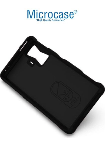 Xiaomi Poco F4 Gt 5g Miami Serisi Darbeye Dayanıklı Silikon Kılıf - Siyah