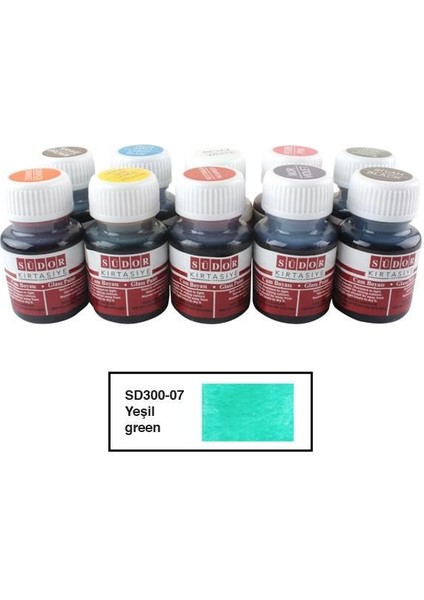 Vitrail Cam Vitray Boyası 25 ml Yeşil