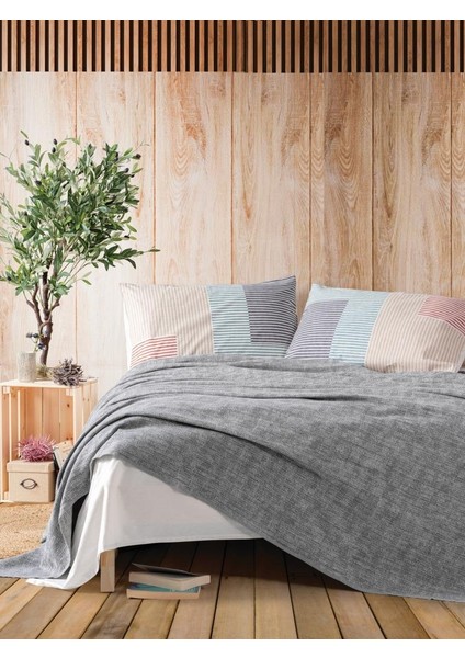 Çift Kişilik Easy Pike Takımı Via Gri