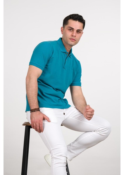 Taş Yıkama Regular Fit Lacost Kumaş Polo Yaka Pamuklu Erkek T-Shirt modelleri