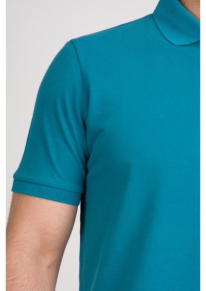 Taş Yıkama Regular Fit Lacost Kumaş Polo Yaka Pamuklu Erkek T-Shirt indirimleri