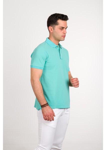 Taş Yıkama Regular Fit Lacost Kumaş Polo Yaka Pamuklu Erkek T-Shirt modelleri