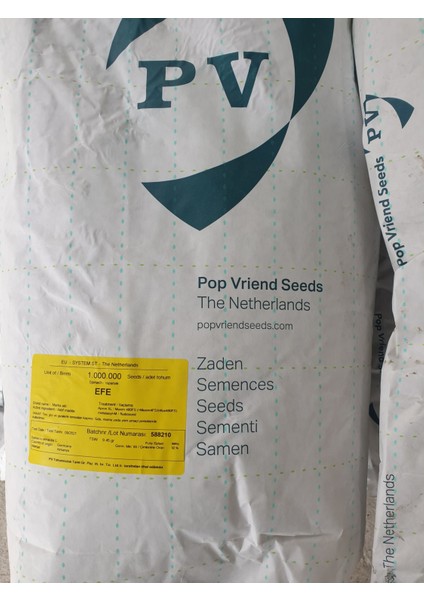 Vriend Seeds Efe F1 Ispanak Tohumu 1.000.00 Adet