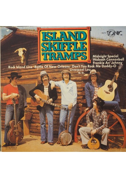 Island Skiffle Tramps 1974 Lp