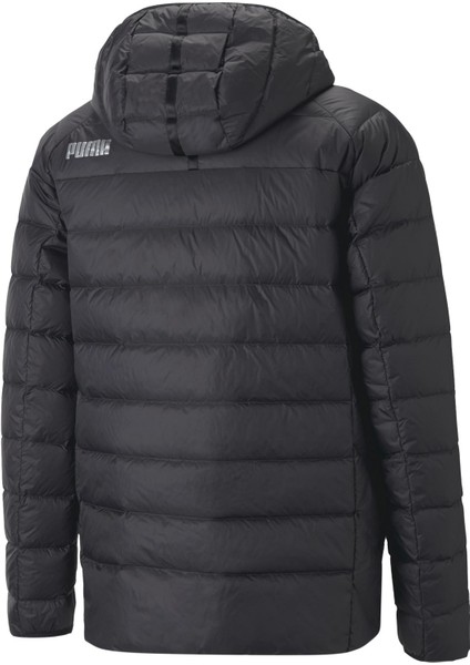 PackLite Hooded Down Erkek Siyah Kapüşonlu Mont