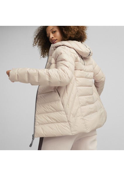 PackLite Hooded Down Kadın Pembe Kapüşonlu Mont
