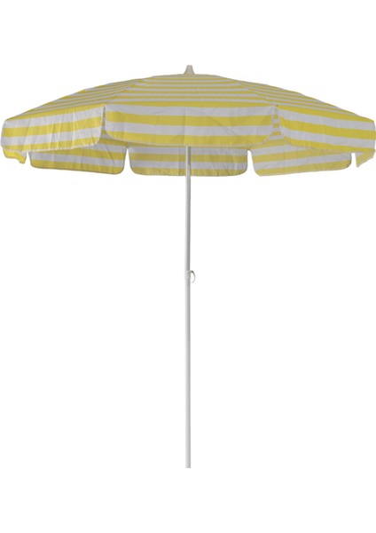 200 cm Plaj Şemsiyesi, Bahçe Şemsiyesi, Balkon Şemsiyesi, Eğilebilen Şemsiye
