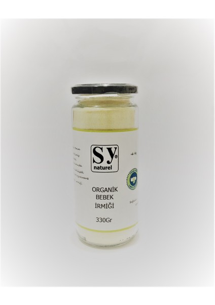 Sy Naturel Organik Bebekirmiği 330GR